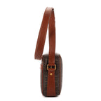 Bandolera Cassandre Cámara Lona Monogram Marrón Chocolate