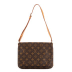 Bandolera Musette Tango Lona Monogram Marrón