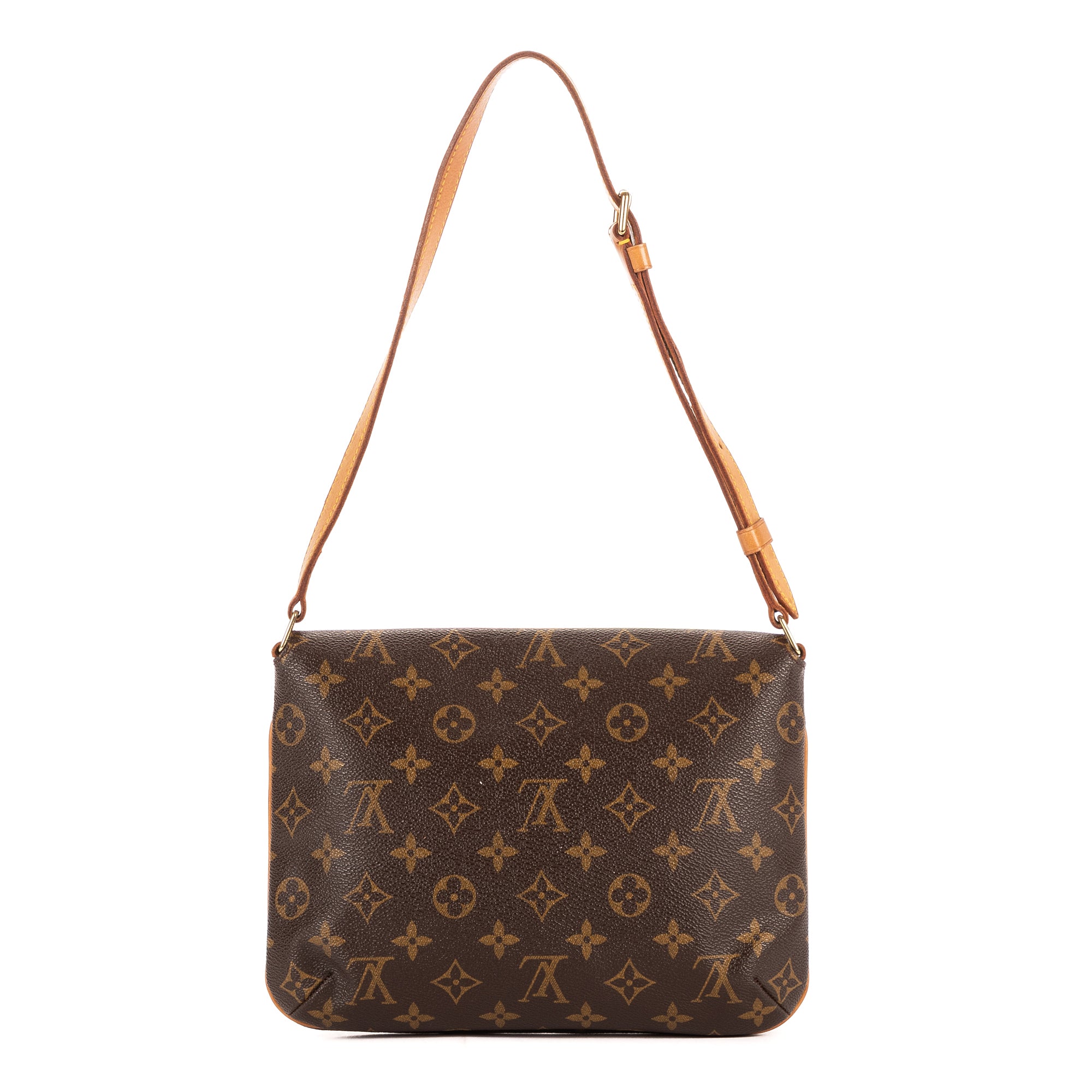Bandolera Musette Tango Lona Monogram Marrón