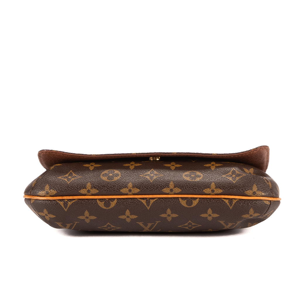 Bandolera Musette Tango Lona Monogram Marrón