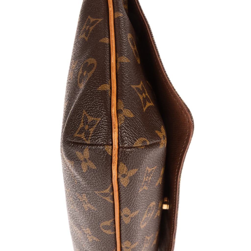 Bandolera Musette Tango Lona Monogram Marrón