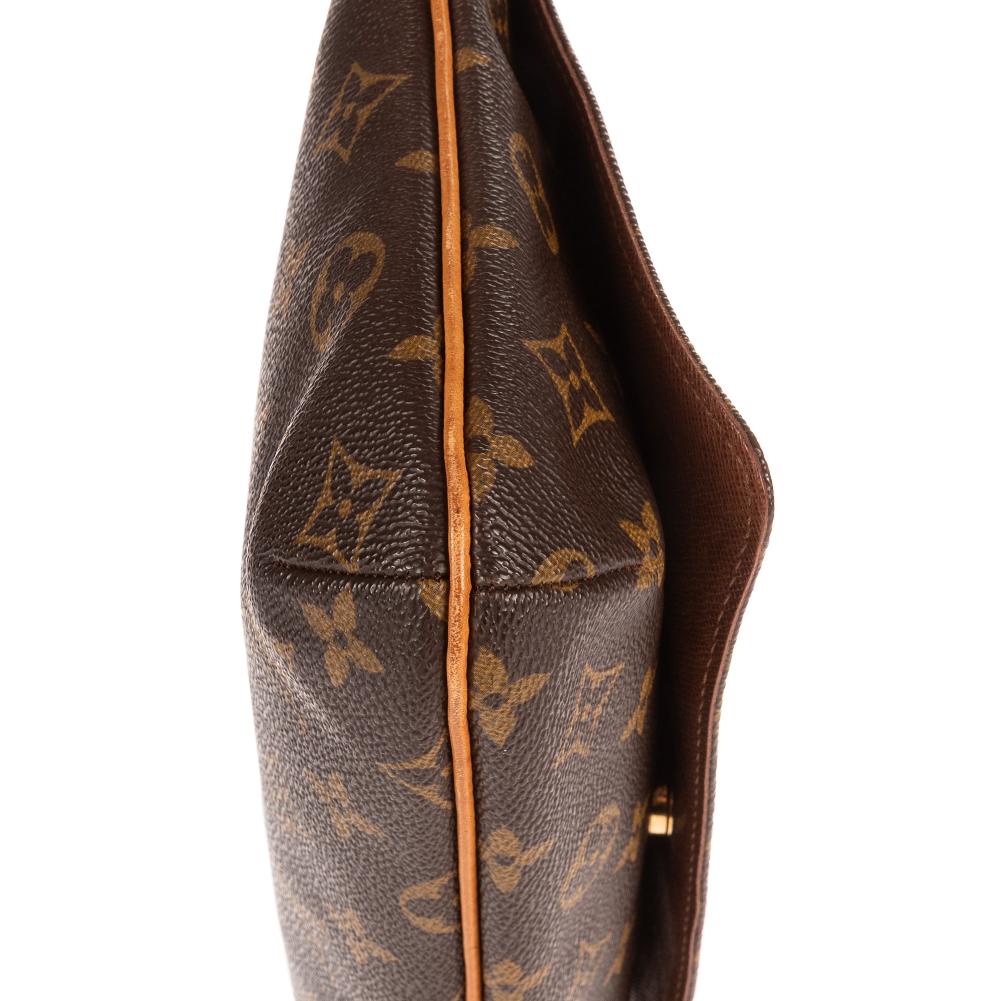 Bandolera Musette Tango Lona Monogram Marrón
