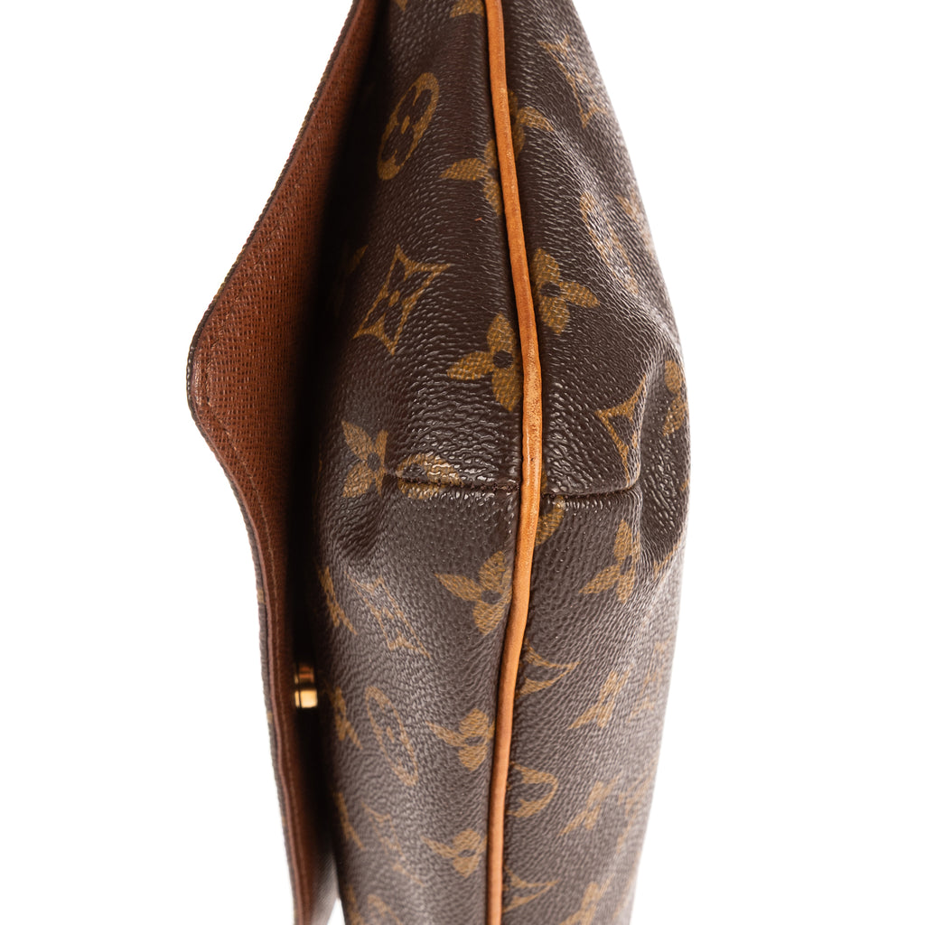 Bandolera Musette Tango Lona Monogram Marrón