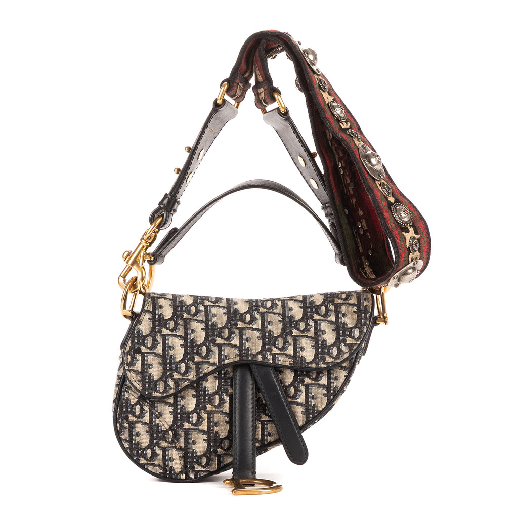 Dior - Saddle Oblique - Marine