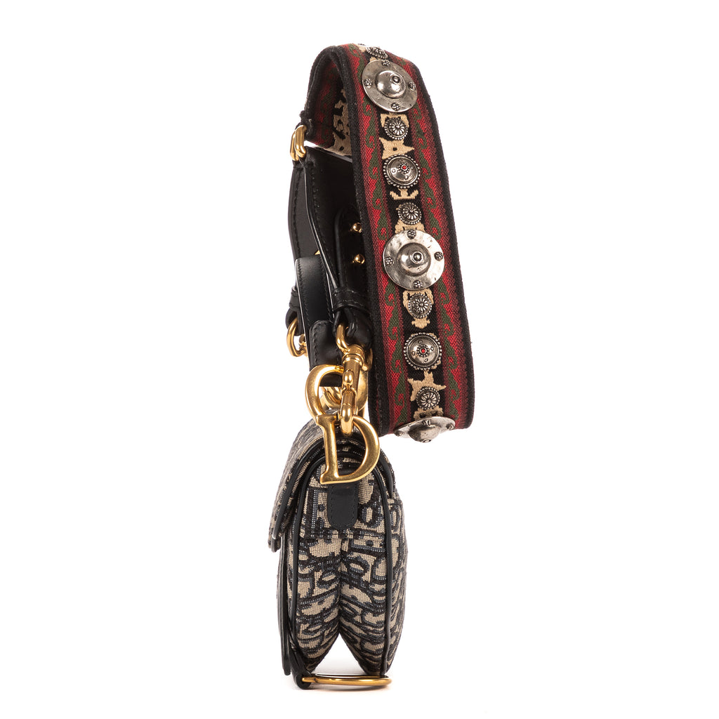 Dior - Saddle Oblique - Marine