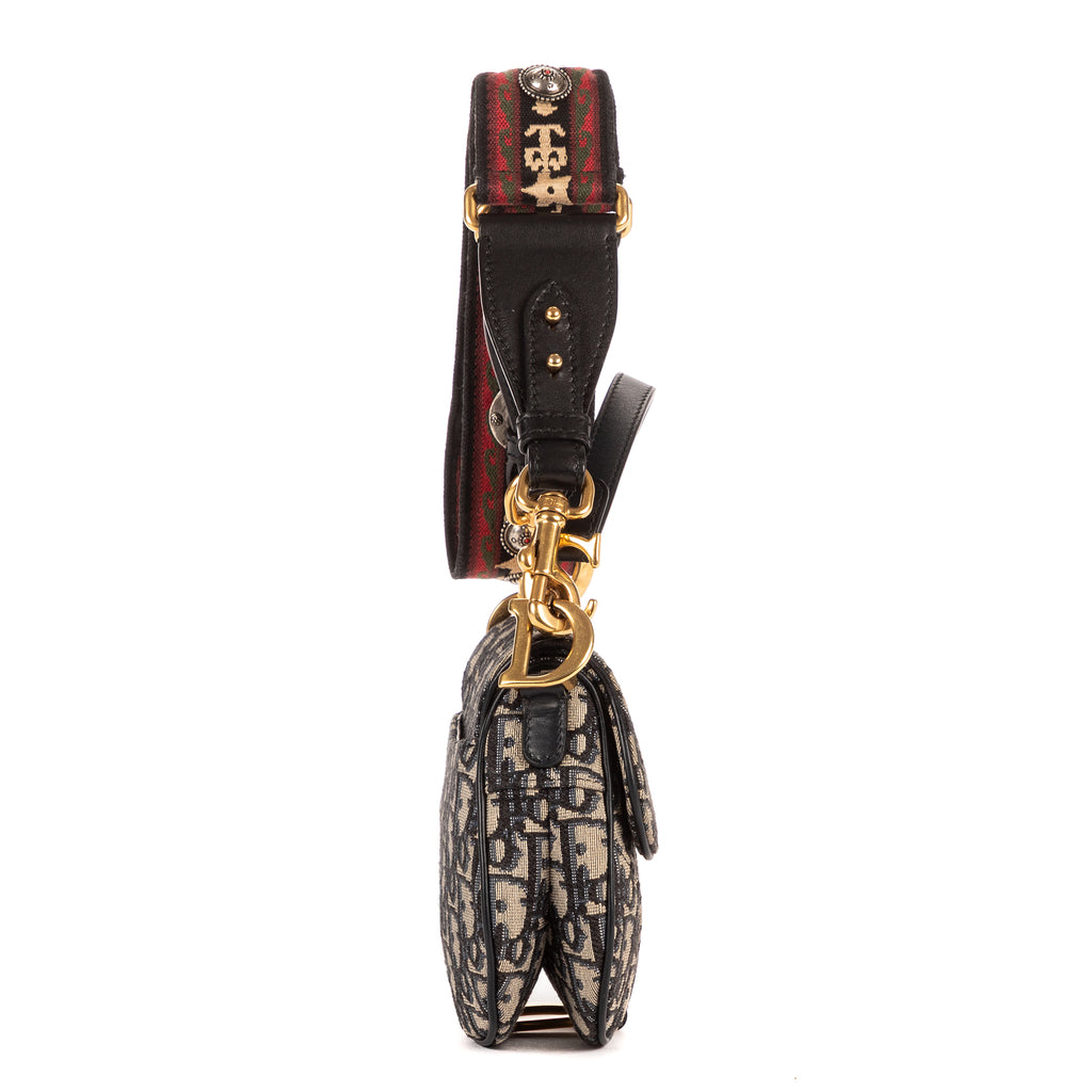 Dior - Saddle Oblique - Marine