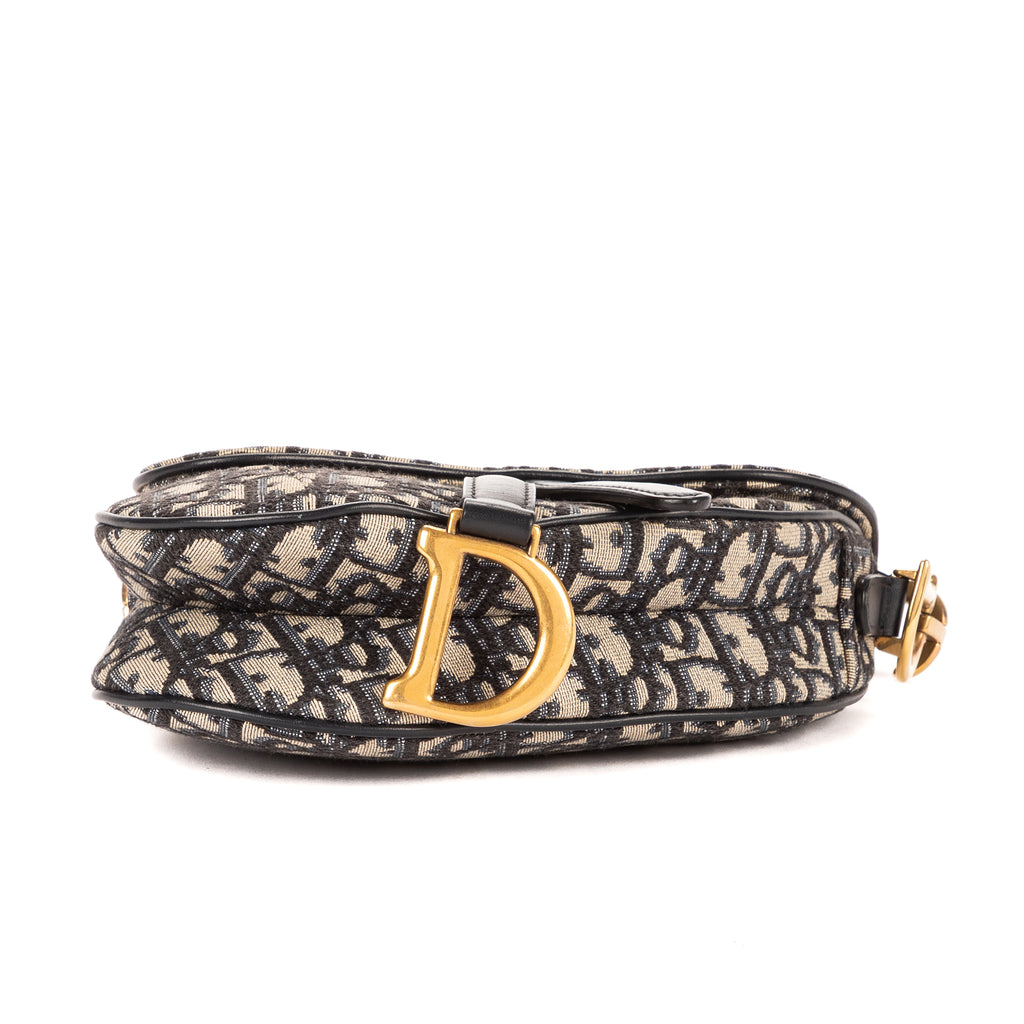 Dior - Saddle Oblique - Marine