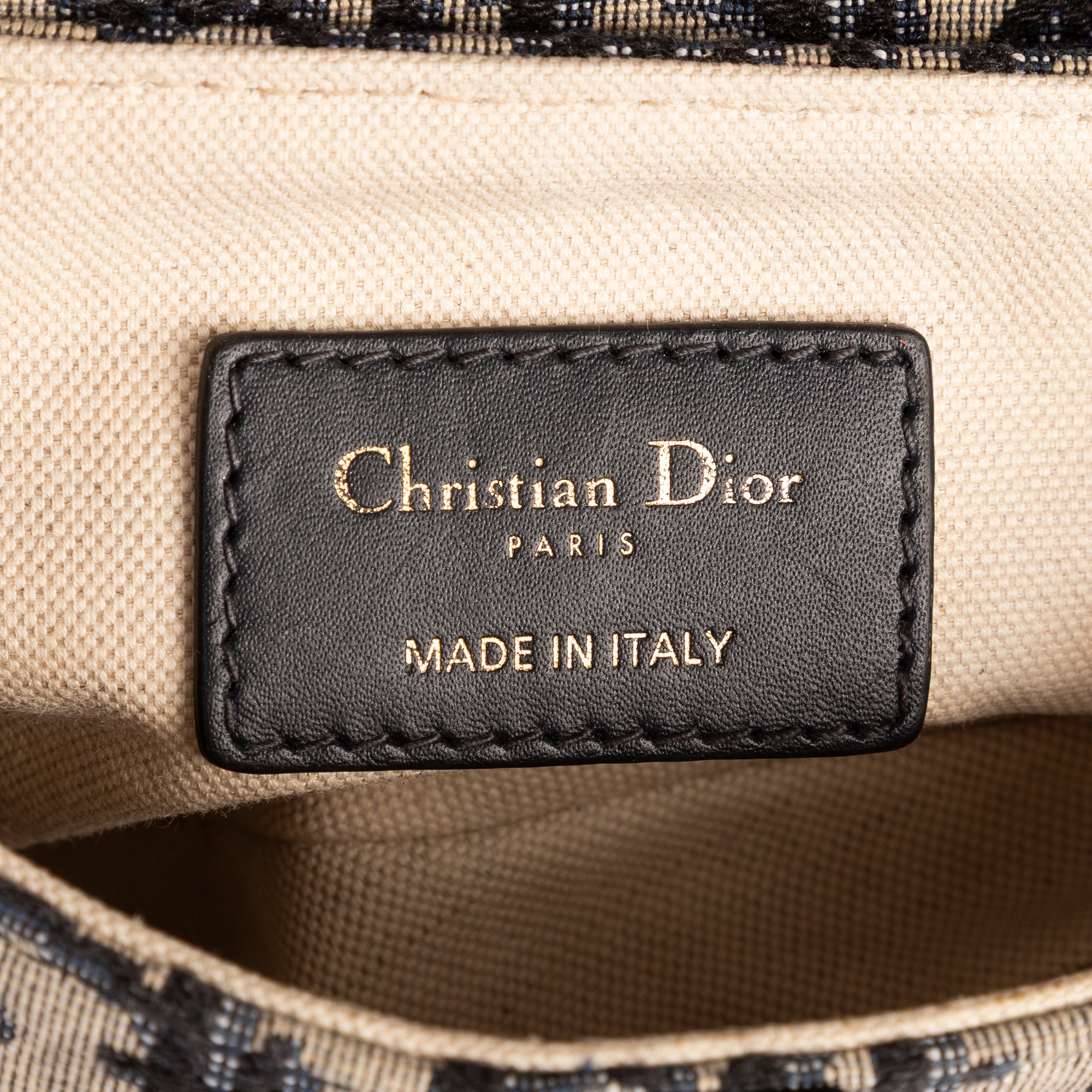 Dior - Saddle Oblique - Marine