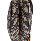 Bolso de mano Oblique Saddle Mini lona Diorissimo Oblique azul marino