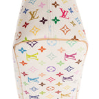 Shoulder Bag Ltd. Ed. LV x Takashi Murakami Neverfull MM MM White Multicolore Monogram Canvas