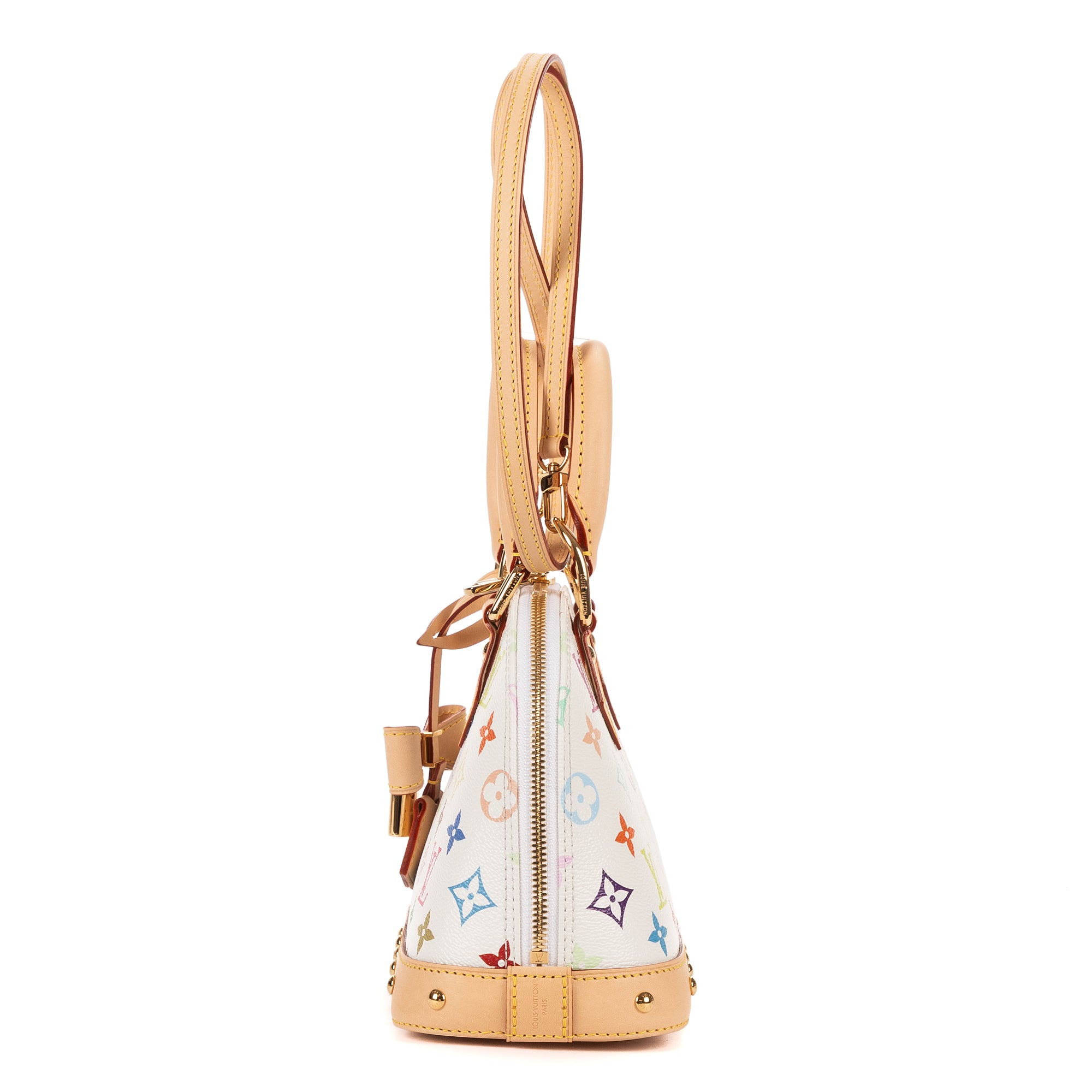 Louis Vuitton - Édition Limitée LV x Takashi Murakami Alma BB - Blanc/Multicolore