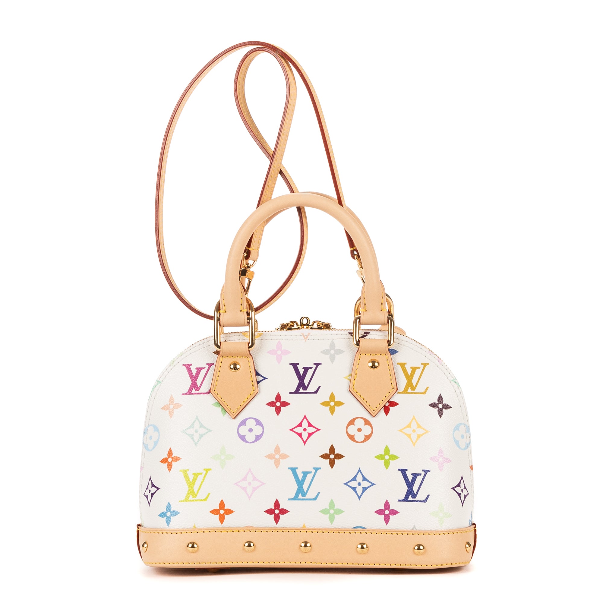 Louis Vuitton - Édition Limitée LV x Takashi Murakami Alma BB - Blanc/Multicolore