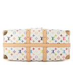 Louis Vuitton - Édition Limitée LV x Takashi Murakami Keepall Bandoulière 45 - Blanc/Multicolore