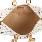 Louis Vuitton - Édition Limitée LV x Takashi Murakami Keepall Bandoulière 45 - Blanc/Multicolore