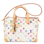 Crossbody Ltd. Ed. LV x Takashi Murakami Speedy Bandoulière 25 25 White Multicolore Monogram Canvas