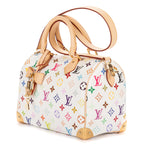 Crossbody Ltd. Ed. LV x Takashi Murakami Speedy Bandoulière 25 25 White Multicolore Monogram Canvas