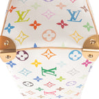 Crossbody Ltd. Ed. LV x Takashi Murakami Speedy Bandoulière 25 25 White Multicolore Monogram Canvas