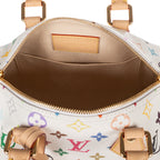 Crossbody Ltd. Ed. LV x Takashi Murakami Speedy Bandoulière 25 25 White Multicolore Monogram Canvas