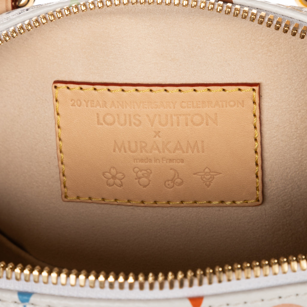 Crossbody Ltd. Ed. LV x Takashi Murakami Speedy Bandoulière 25 25 White Multicolore Monogram Canvas