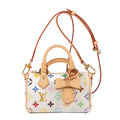 Crossbody Ltd. Ed. LV x Takashi Murakami Nano Speedy Nano White Multicolore Monogram Canvas