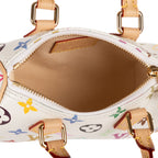 Crossbody Ltd. Ed. LV x Takashi Murakami Nano Speedy Nano White Multicolore Monogram Canvas