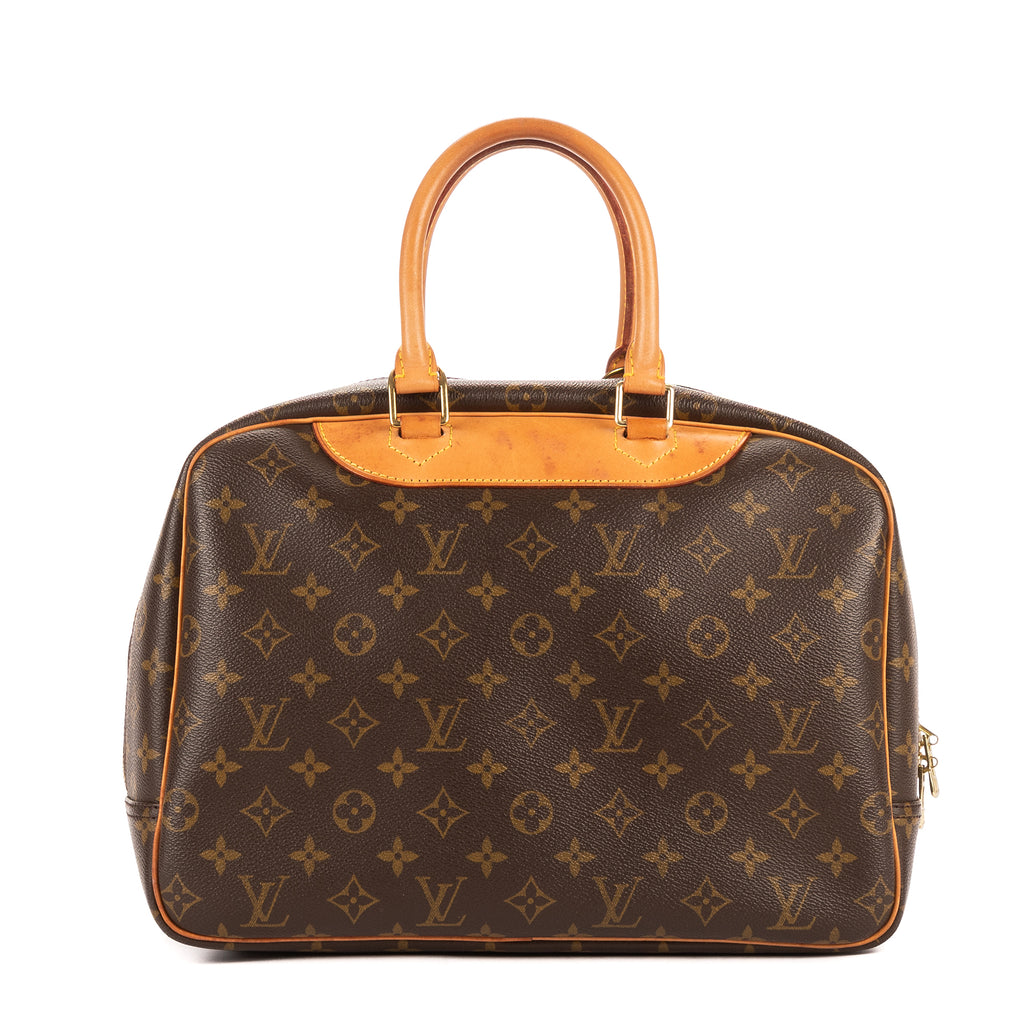 Handbag Deauville Brown Monogram Canvas