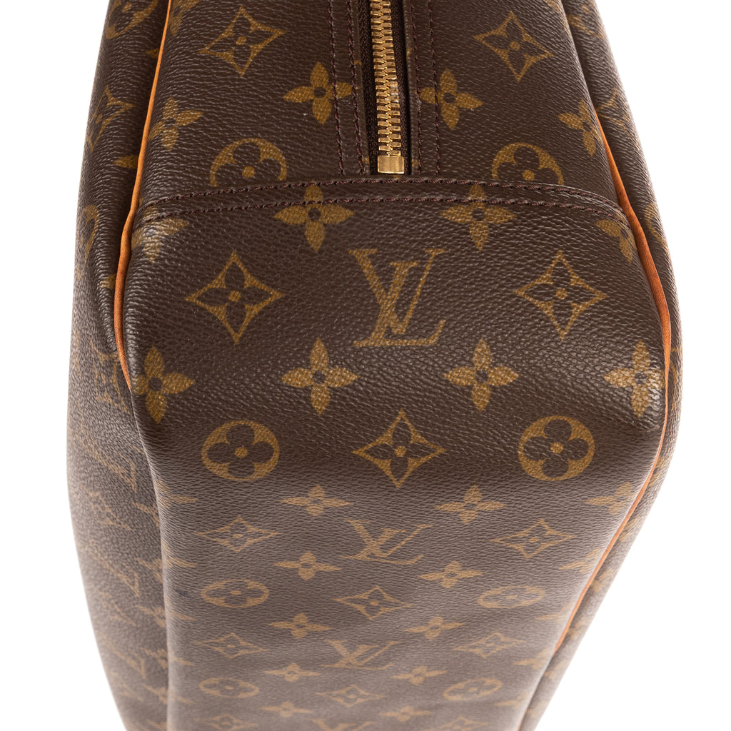 Handbag Deauville Brown Monogram Canvas
