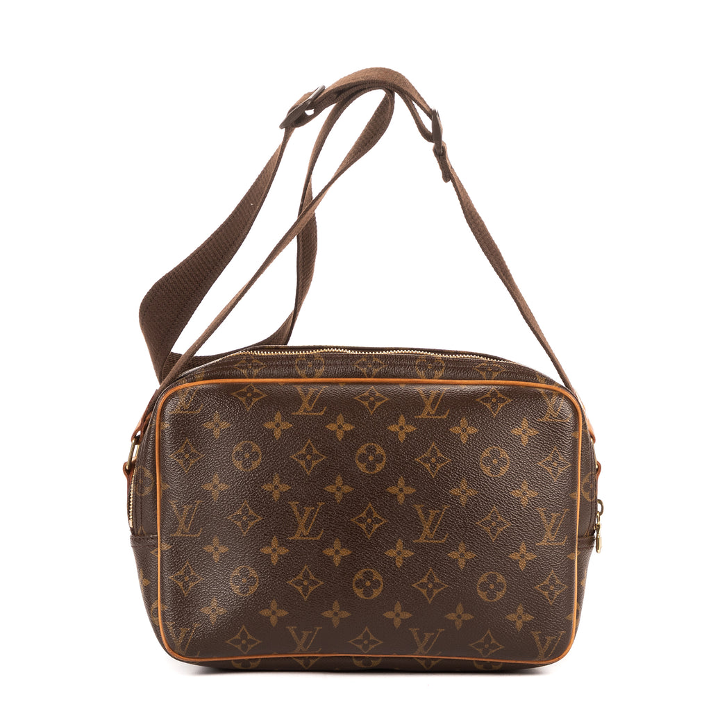 Bandolera Reporter PM Lona Monogram Marrón