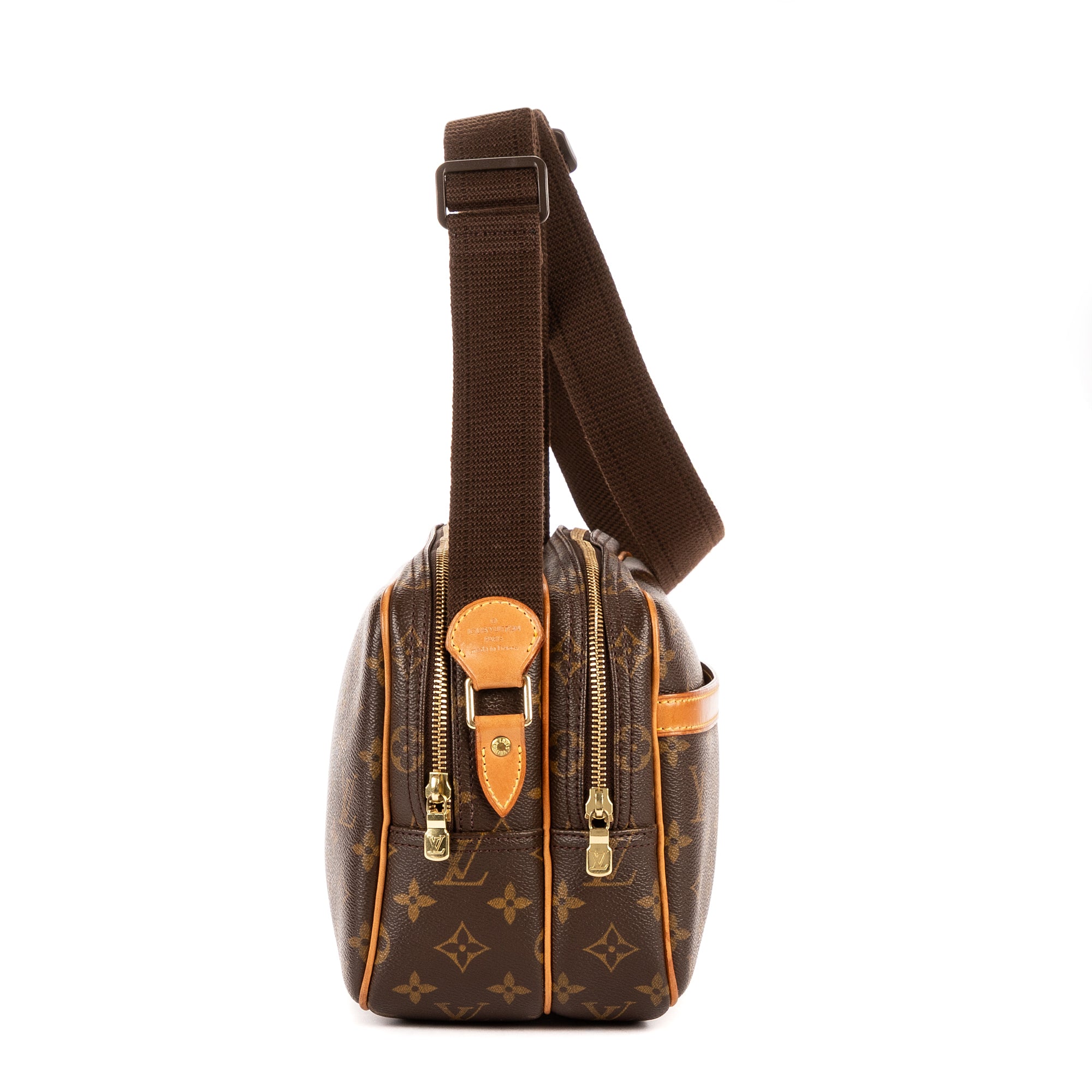 Bandolera Reporter PM Lona Monogram Marrón