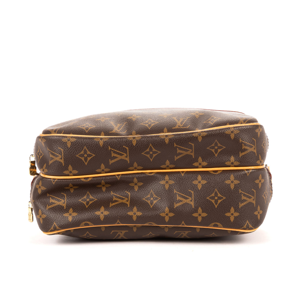 Shoulder Bag Reporter PM Brown Monogram Canvas