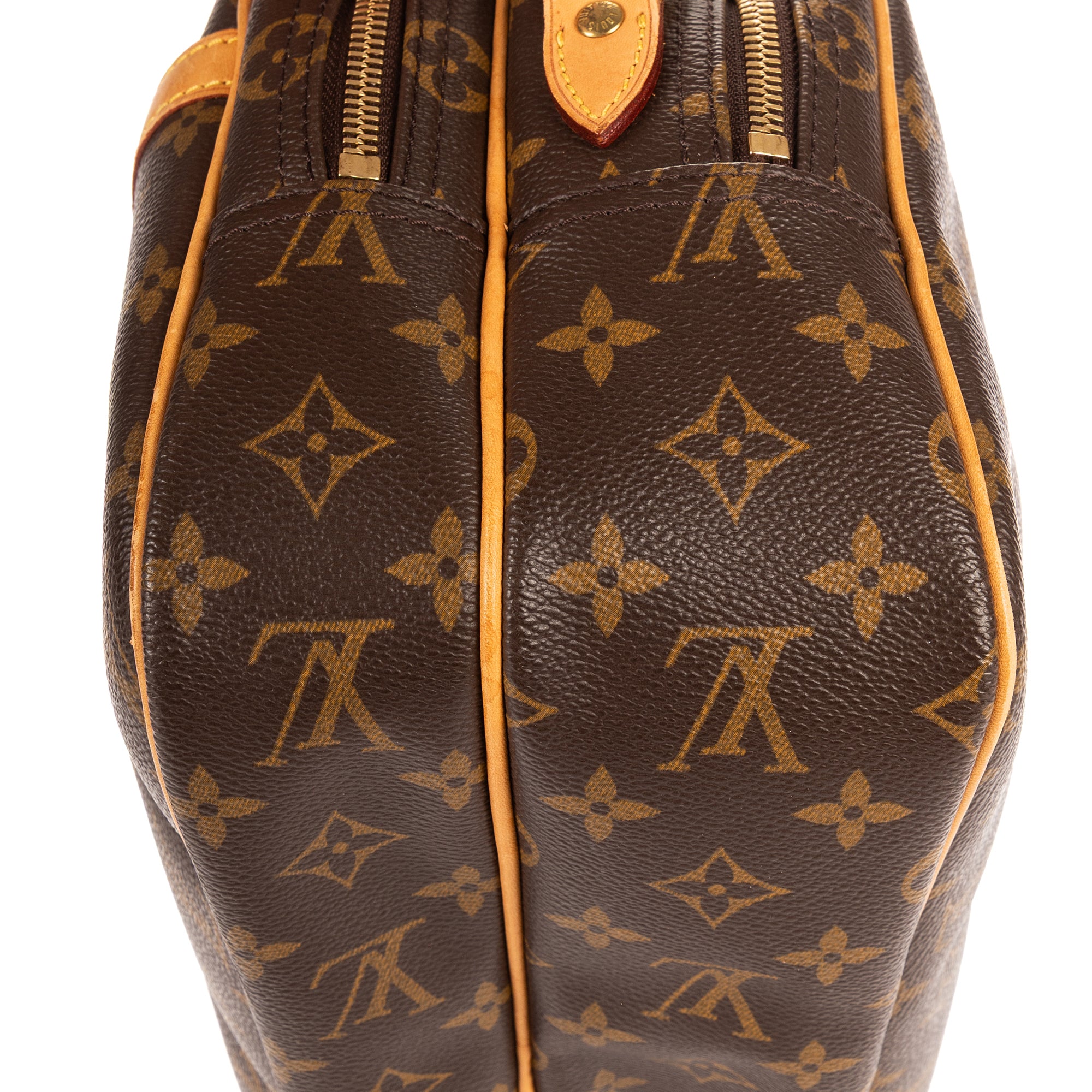 Shoulder Bag Reporter PM Brown Monogram Canvas