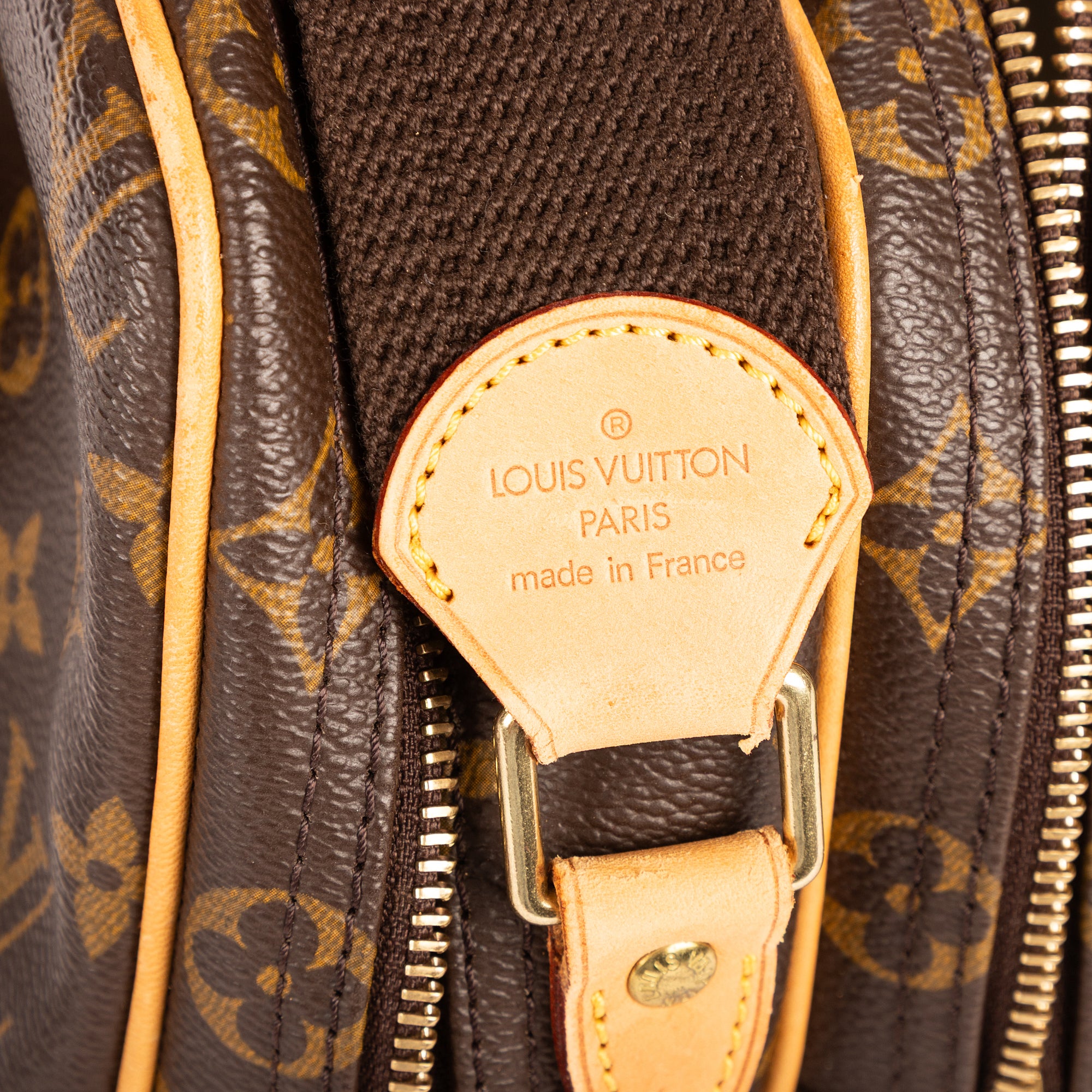 Shoulder Bag Reporter PM Brown Monogram Canvas