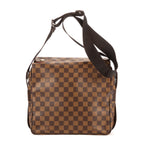 Sac à bandoulière Naviglio Damier Ebene marron