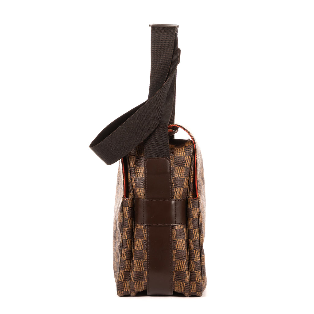 Sac à bandoulière Naviglio Damier Ebene marron