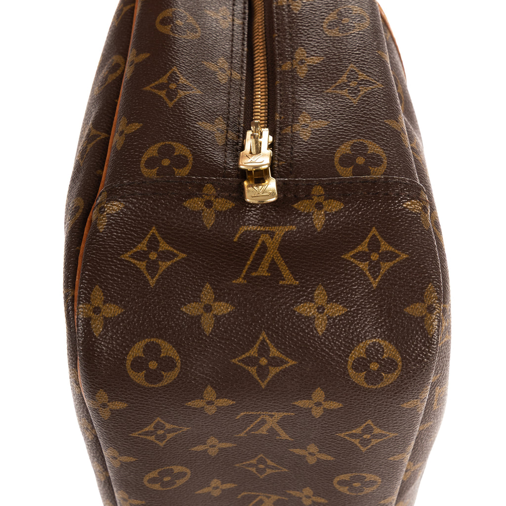 Handbag Deauville Brown Monogram Canvas