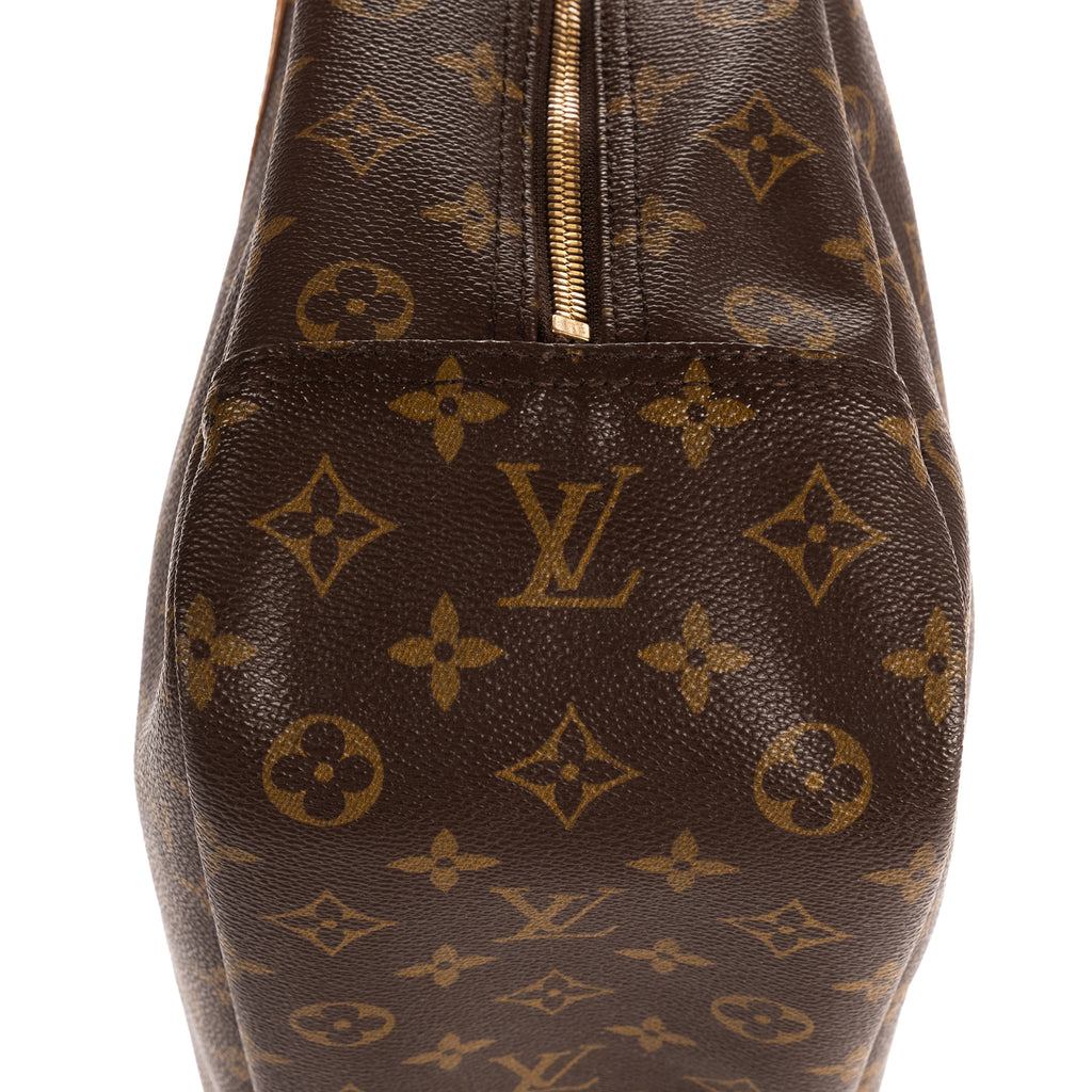 Handbag Deauville Brown Monogram Canvas