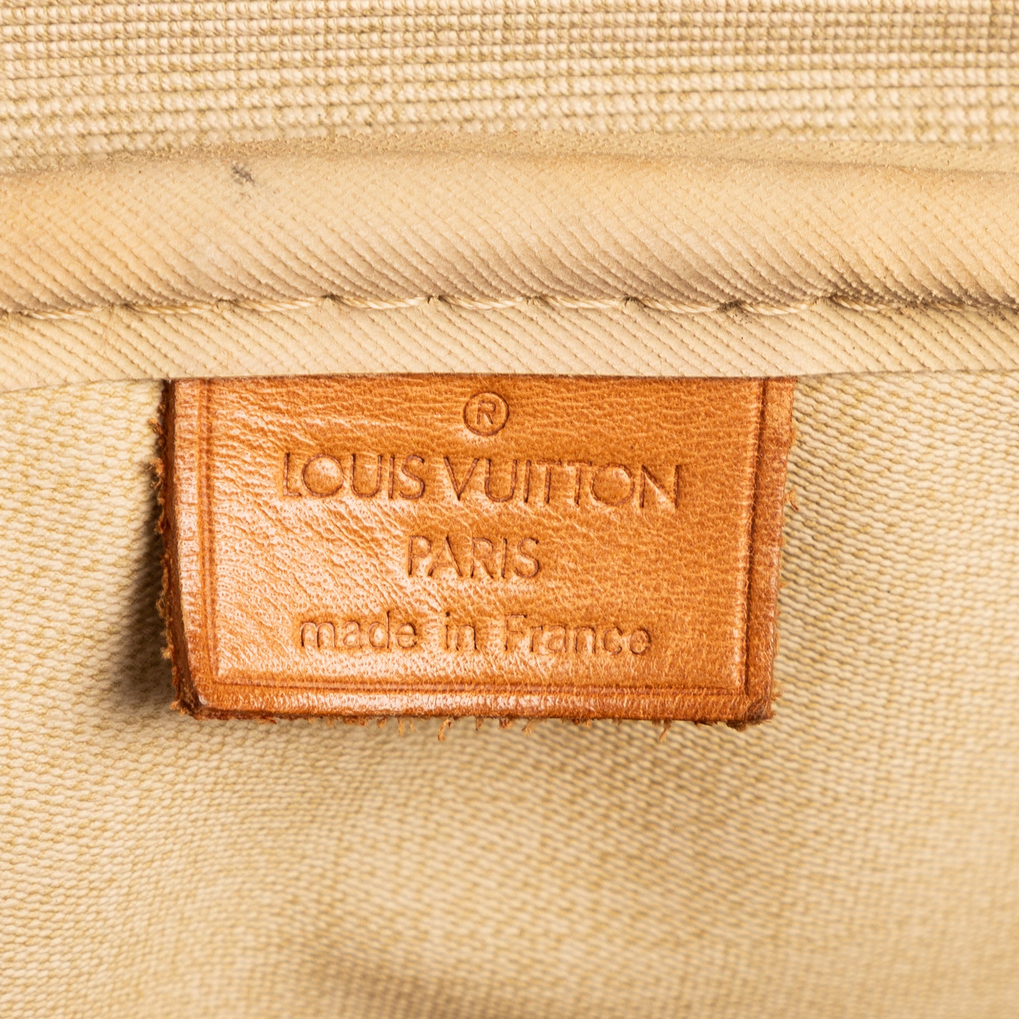 Handbag Deauville Brown Monogram Canvas