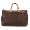 Handbag Speedy 35 Brown Monogram Canvas