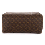 Handbag Speedy 35 Brown Monogram Canvas