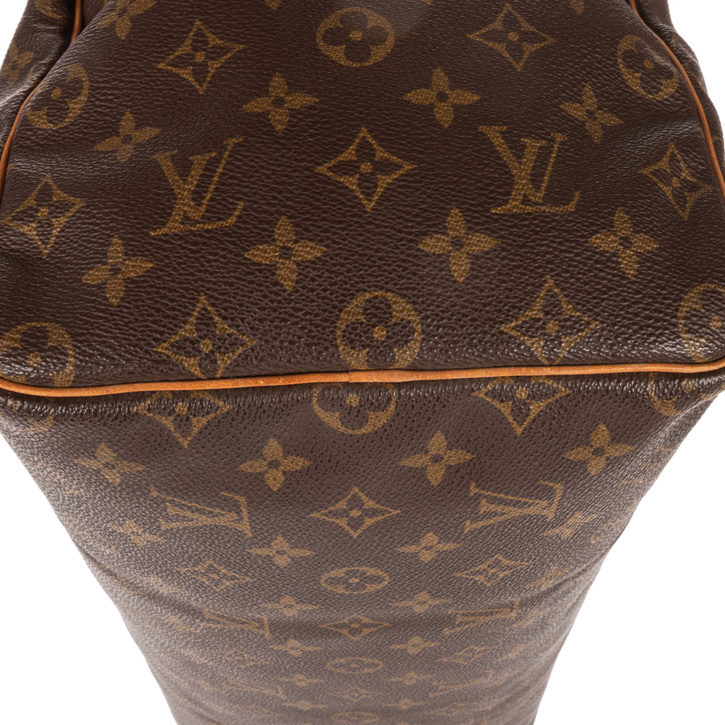 Handbag Speedy 35 Brown Monogram Canvas