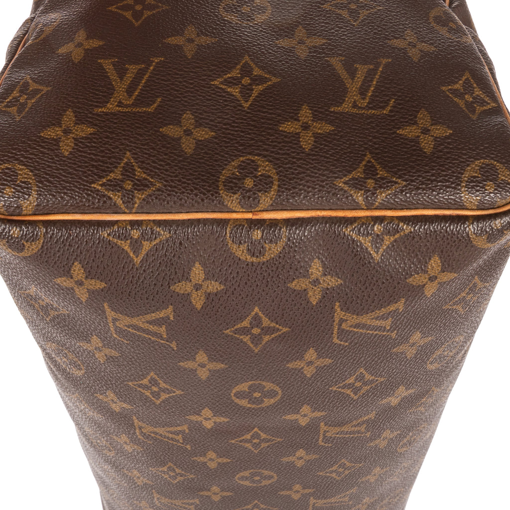 Handbag Speedy 35 Brown Monogram Canvas