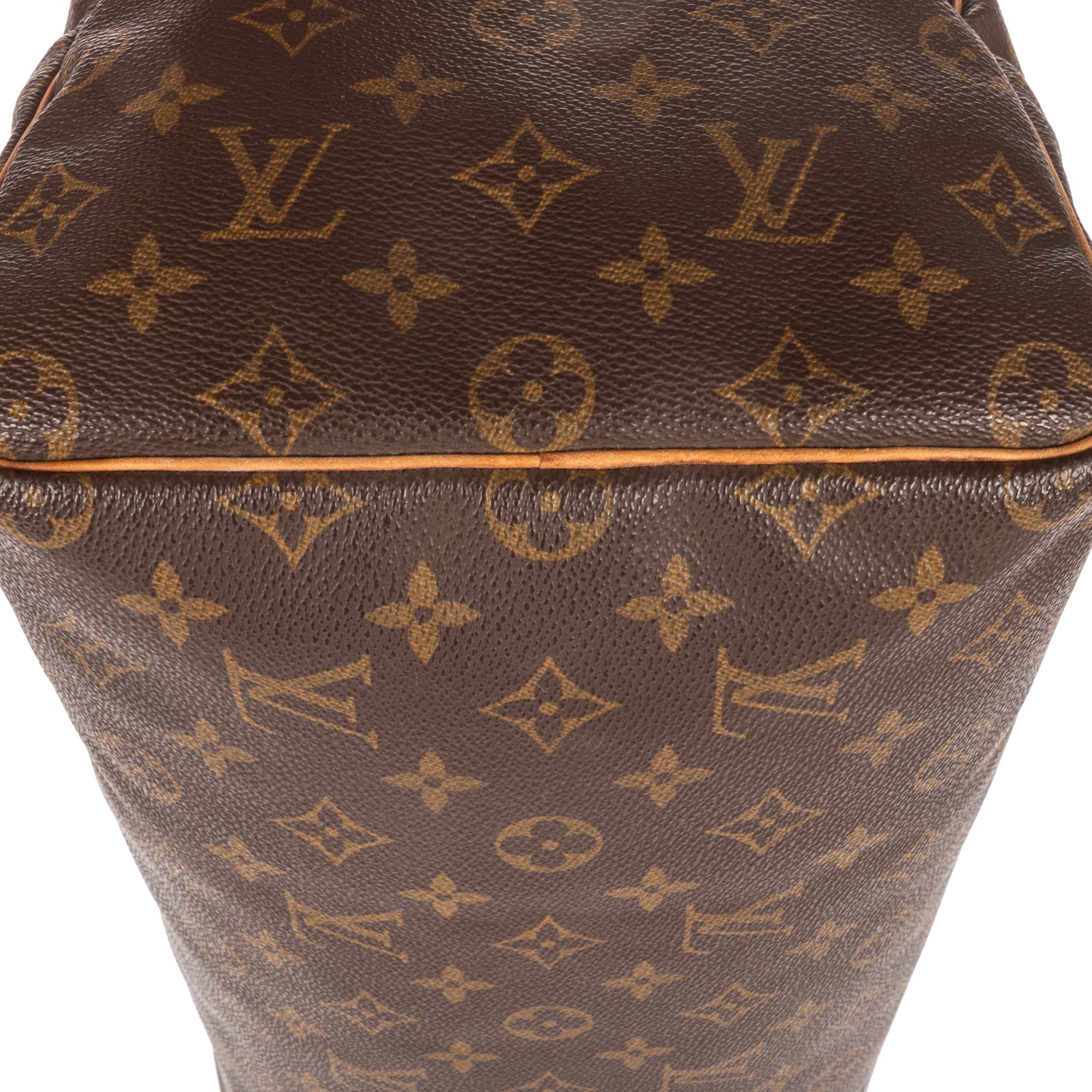 Handbag Speedy 35 Brown Monogram Canvas