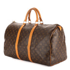 Bolsa de Viaje Keepall 50 Lona Monogram Marrón