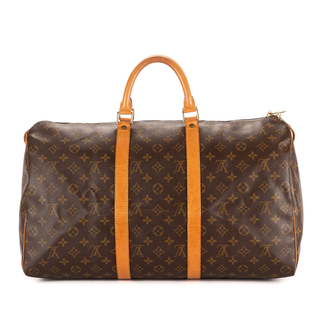 Bolsa de Viaje Keepall 50 Lona Monogram Marrón