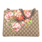 Bolso de Hombro Blooms Dionysus Mediano Lona Revestida Supreme Beige Blooms