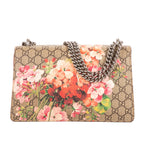 Bolso de Hombro Blooms Dionysus Pequeño Lona Revestida Supreme Beige Blooms