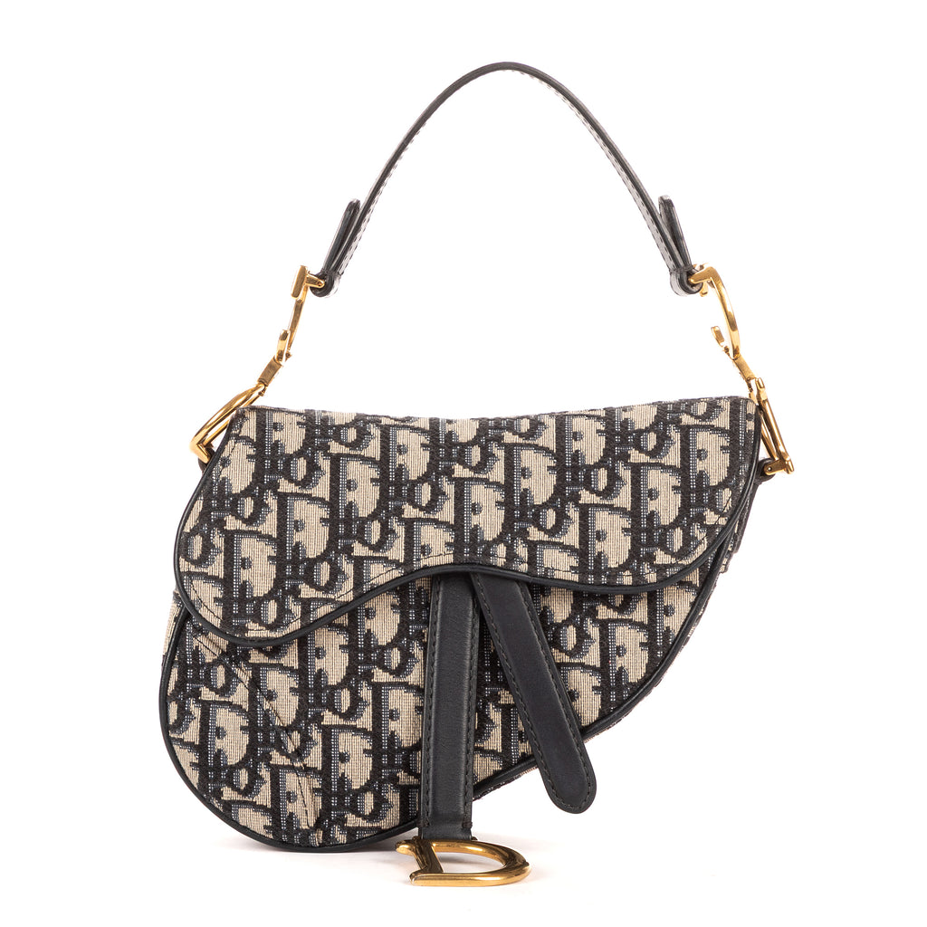 Dior - Saddle Oblique - Marine