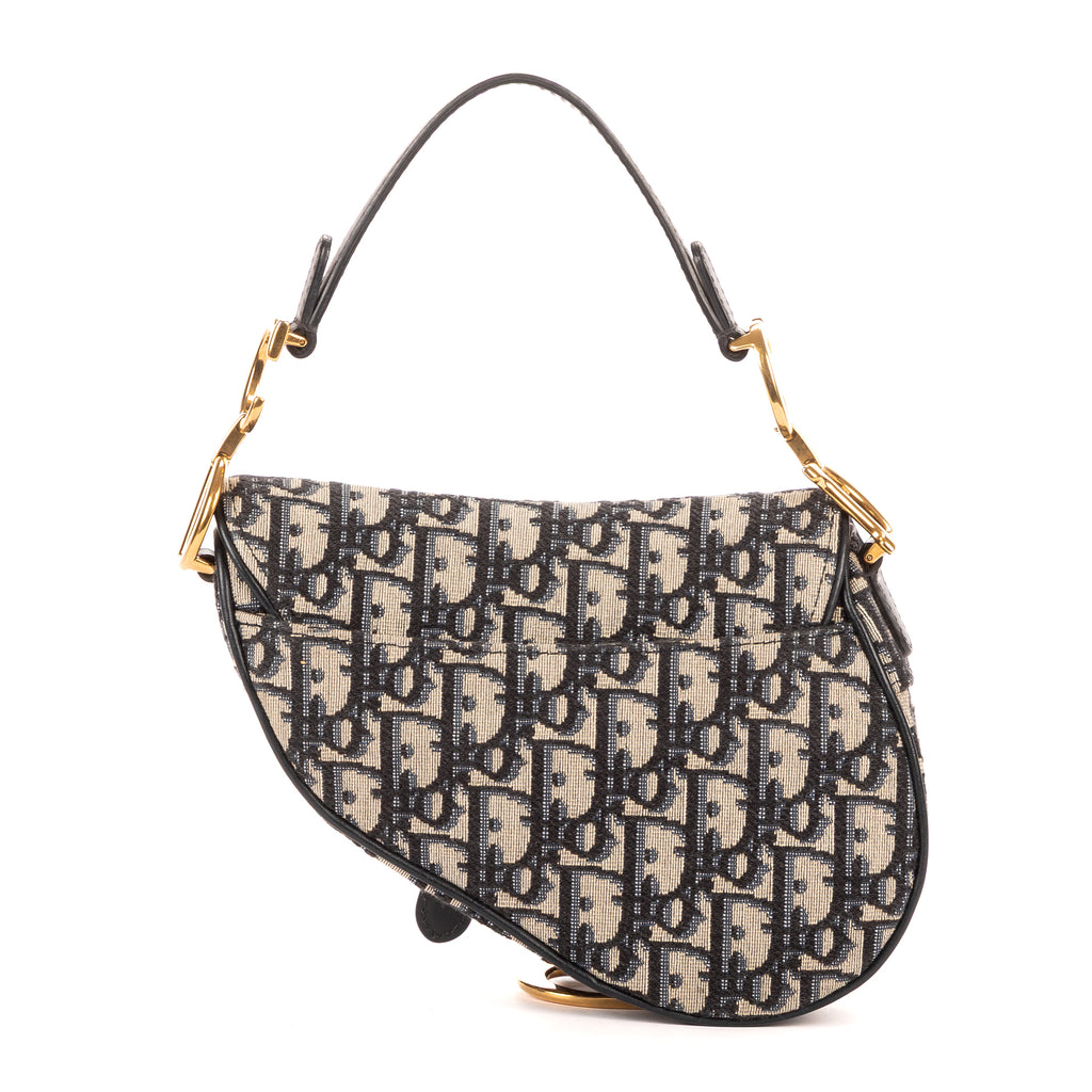 Dior - Saddle Oblique - Marine