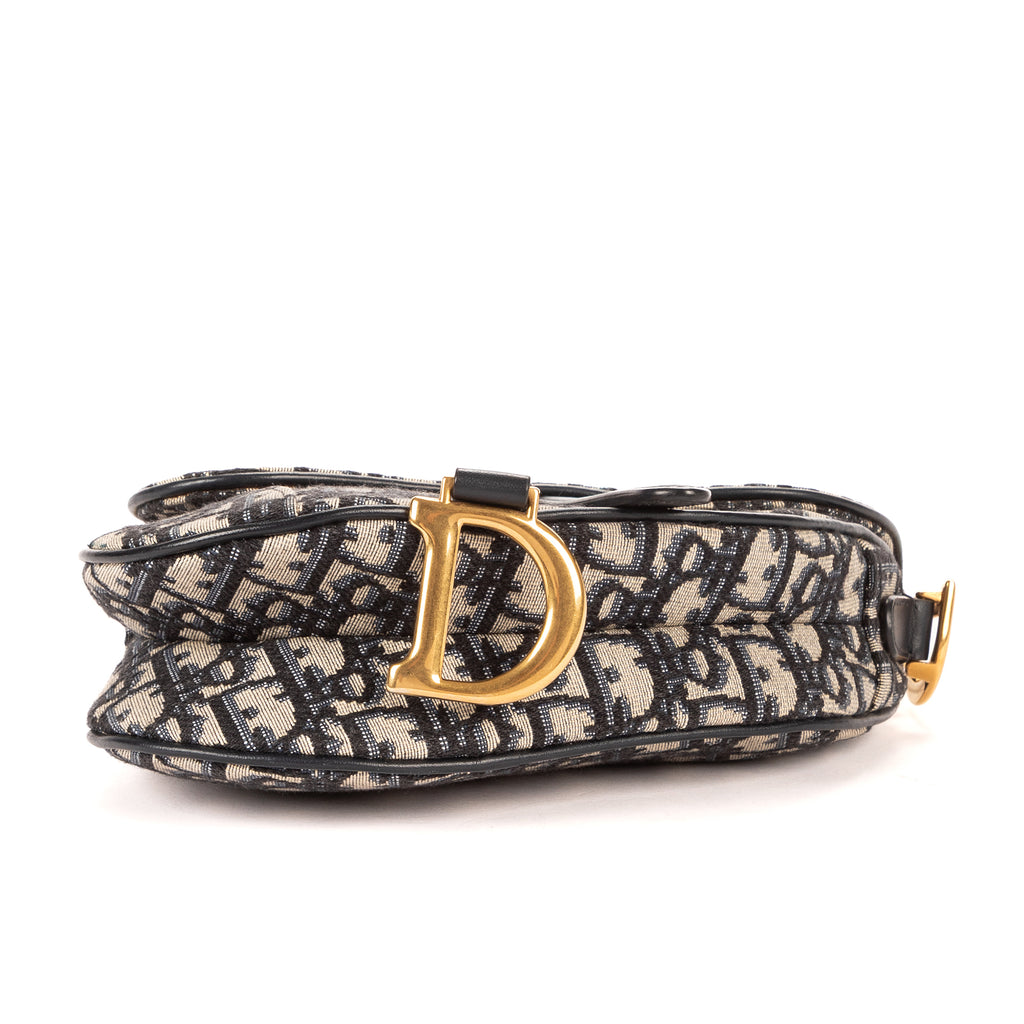 Dior - Saddle Oblique - Marine
