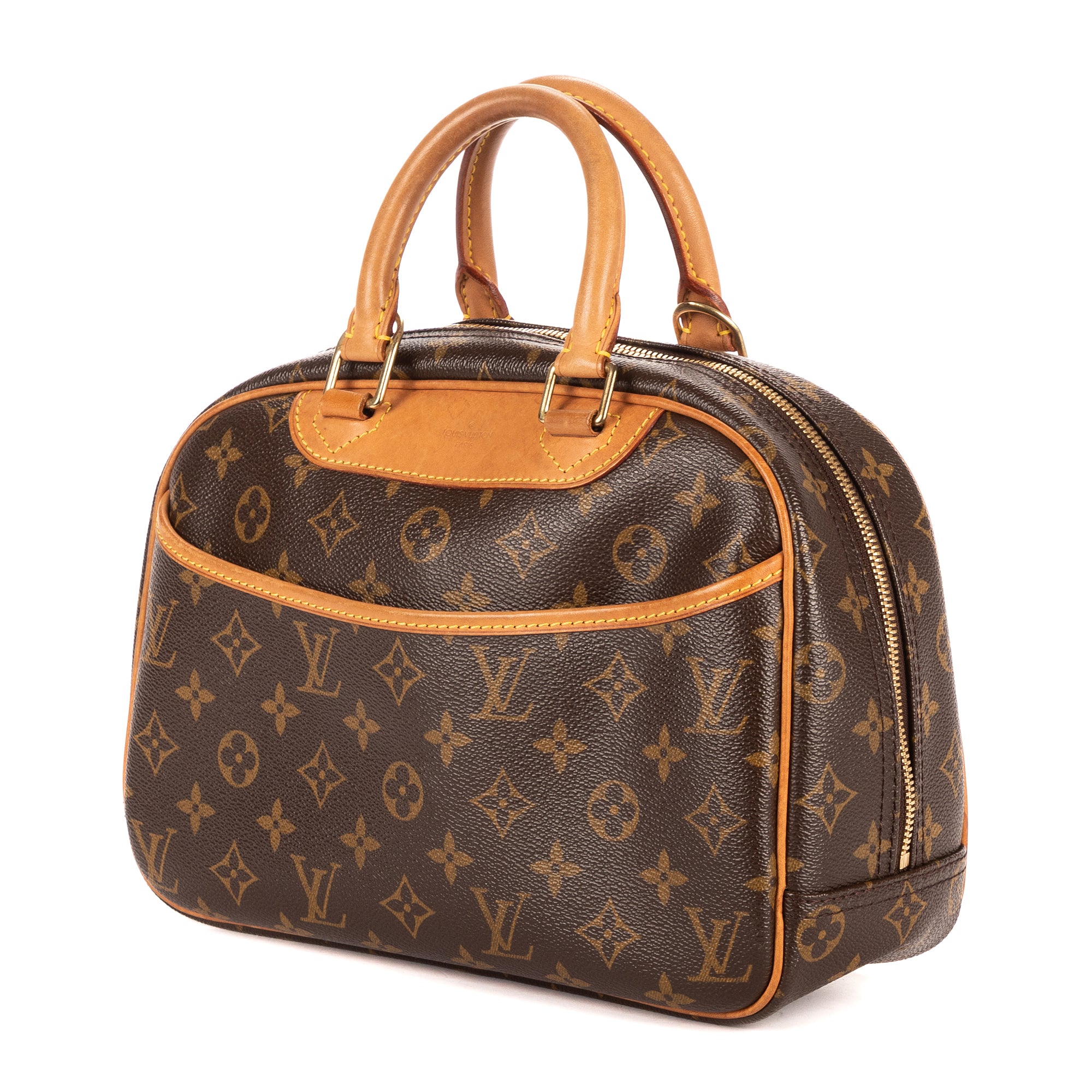 Bolso de mano Trouville lona Monogram marrón